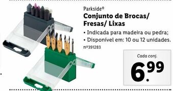 Lidl Brocas parkside promoção