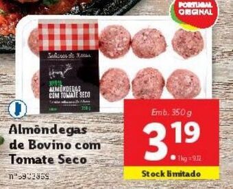 Lidl Almôndegas promoção