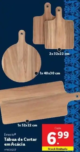 Lidl Tábua de cortar promoção