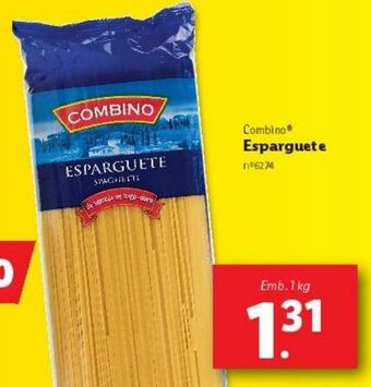 Lidl Esparguete combino promoção