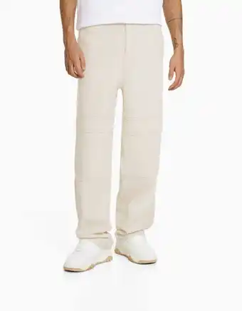 Bershka Jeans cargo baggy jogger promoção