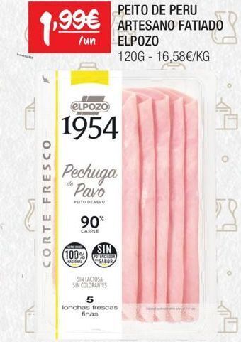 Spar Presunto de peru elpozo promoção