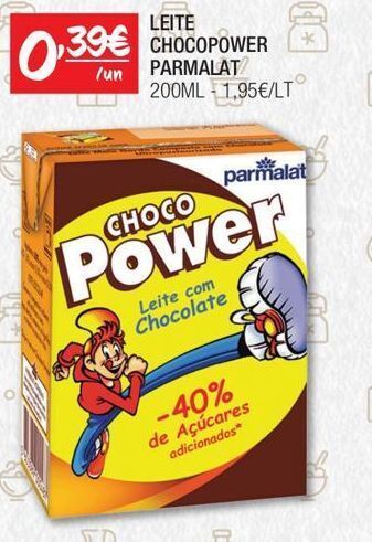 Spar Achocolatado parmalat promoção