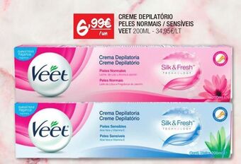 Creme de depilação veet