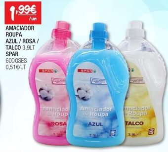 Spar Amaciador spar promoção