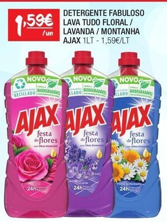Spar Detergente ajax promoção
