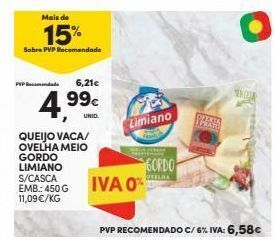 Continente Bom dia Queijos limiano promoção