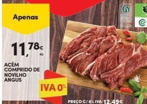 Continente Bom dia Carne bovina promoção