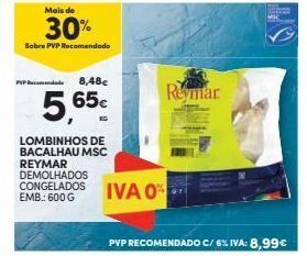 Continente Bom dia Bacalhau reymar promoção
