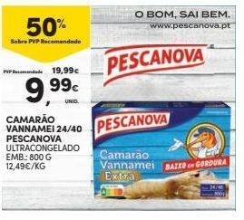 Continente Bom dia Camarão pescanova promoção