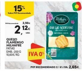 Continente Bom dia Queijos milhafre promoção