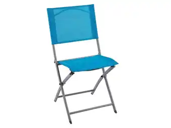 Auchan Cadeira garden star metal textilene azul promoção