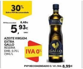 Continente Bom dia Azeite virgem gallo promoção