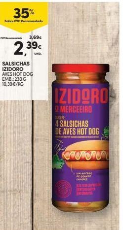 Continente Bom dia Salsicha izidoro promoção