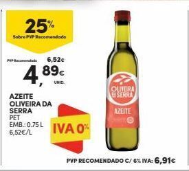 Continente Bom dia Azeite extravirgem oliveira da serra promoção