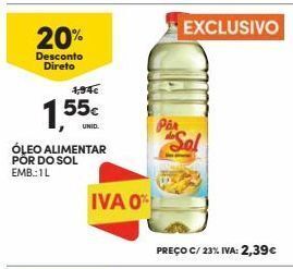 Continente Bom dia Óleo para fritar promoção