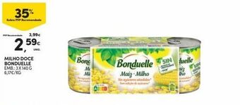 Milho doce bonduelle