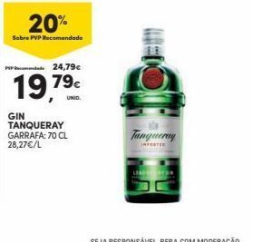 Continente Bom dia Gin tanqueray promoção