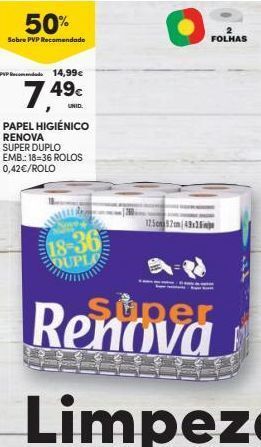Continente Bom dia Papel higiênico renova promoção