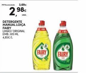 Continente Bom dia Detergente lavalouça fairy promoção