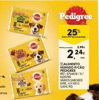 Continente Bom dia Ração para cães pedigree promoção