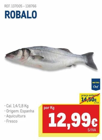 Makro Robalo promoção