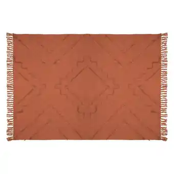 Manta inca terracota 130x180cm