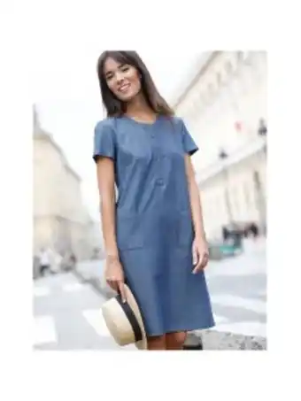 Venca Vestido de ganga ligeiro e ecológico promoção