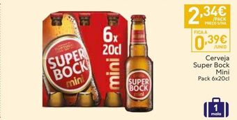 Recheio Cerveja super bock promoção