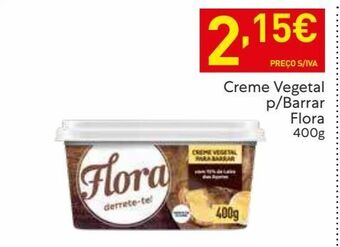 Margarina vegetal flora