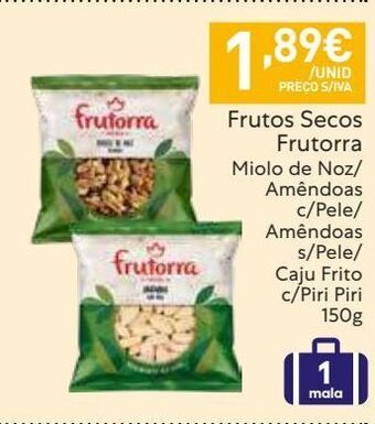 Recheio Frutos secos frutorra promoção
