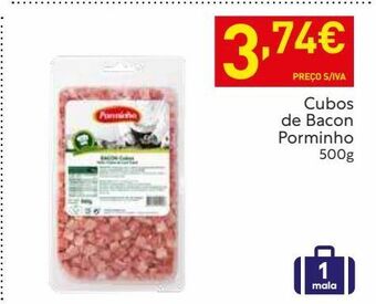 Recheio Bacon porminho promoção