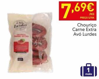 Recheio Chouriço promoção