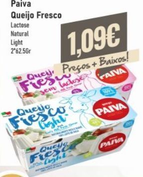 Belita Queijo fresco paiva promoção