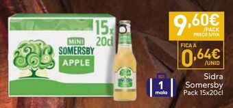 Recheio Sidra somersby promoção