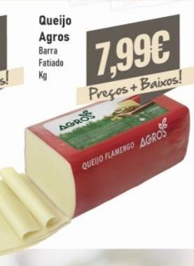 Belita Queijo de barra agros promoção