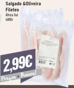 Belita Filé de peixe promoção