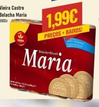 Biscoitos vieira