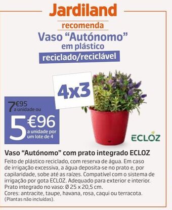 Jardiland Vaso promoção