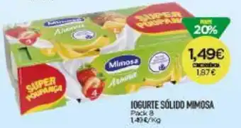 IOGURTE SÓLIDO MIMOSA Pack 8