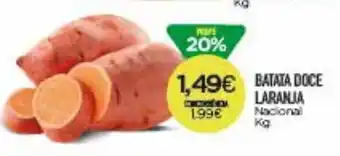 Supermercados Preços Baixos BATATA DOCE LARANJA Nacional kg promoção