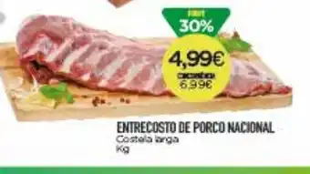 Supermercados Preços Baixos ENTRECOSTO DE PORCO NACIONAL Costela larga kg promoção