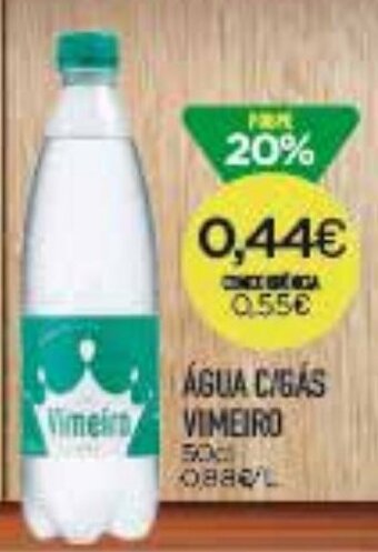 ÁGUA C/GÁS VIMEIRO 50cl