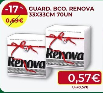 Ponto Fresco Guardanapos de papel renova promoção