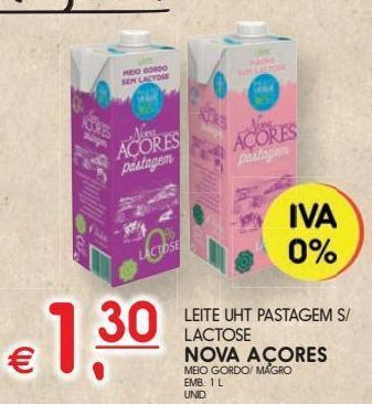 Meu Super Leite nova açores promoção