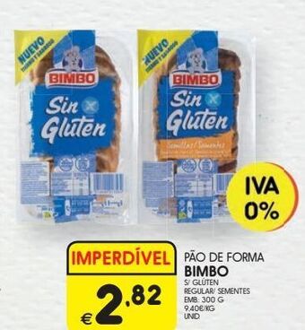 Meu Super Pão de forma bimbo promoção