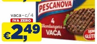 Bolama Hambúrguer pescanova promoção