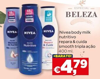 Bolama Creme hidratante nivea promoção