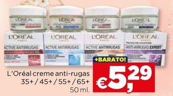 Creme anti rugas l'oréal