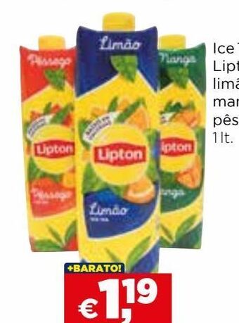 Bolama Chá gelado lipton promoção